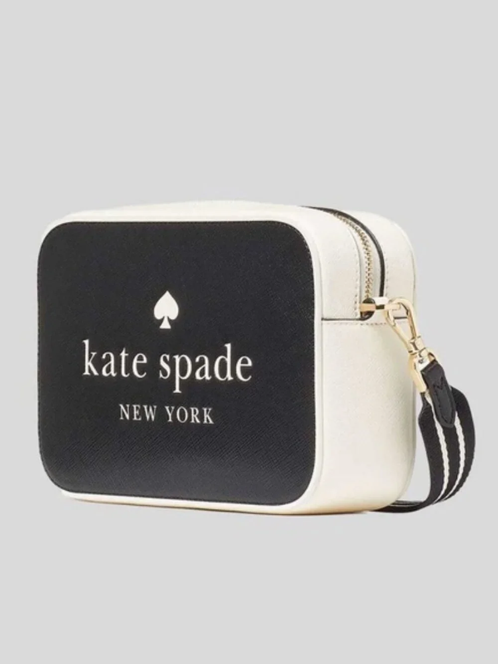 NWT Kate Spade crossbody.  2 in stock: specify black & white or sage & white - Picture 2 of 7